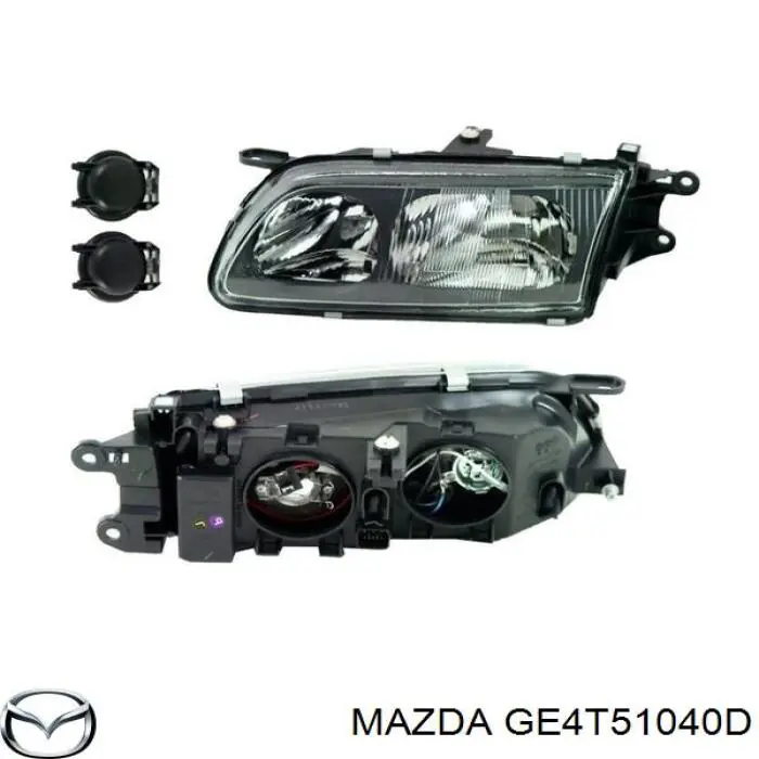 Фара левая Mazda GE4T51040D цена, от 57.97 USD