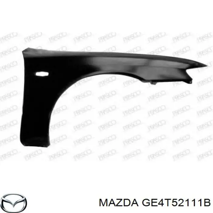 Pára-lama dianteiro direito para Mazda 626 (GF)