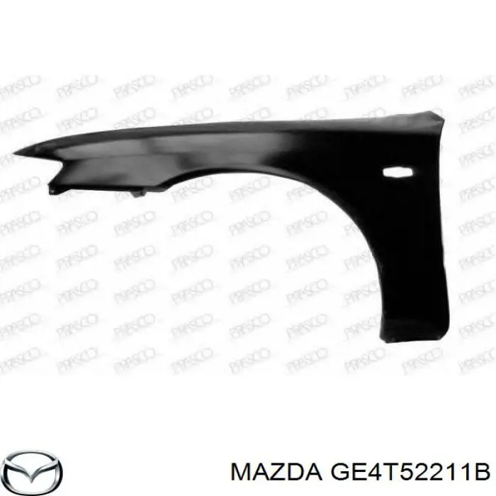 Pára-lama dianteiro esquerdo para Mazda 626 (GF)