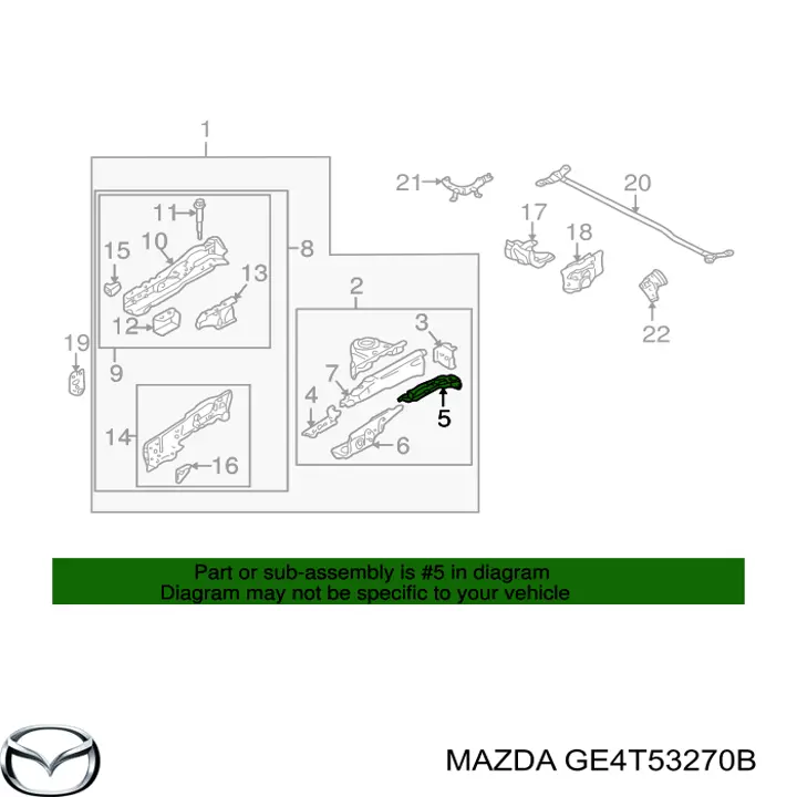  GE4T53270B Mazda