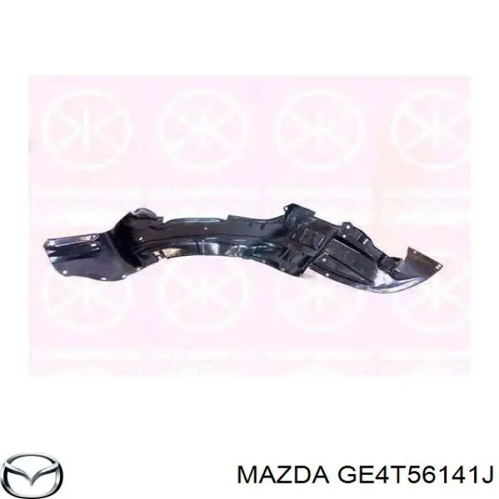 Подкрылок крыла переднего левый Mazda GE4T56141J цена, от 7.05 USD