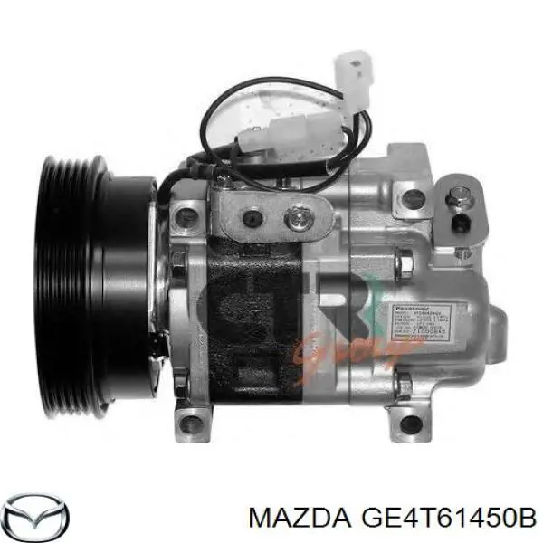 Компрессор кондиционера GE4T61450B Mazda