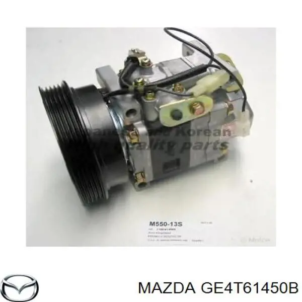 Купить GE4T61450B Mazda Компрессор климатической установки