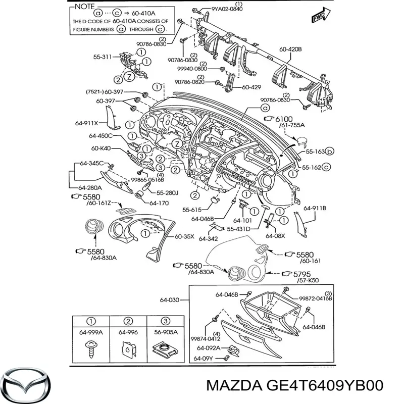  GE4T6409YB00 Mazda