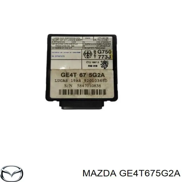 GE4T675G2A Mazda 