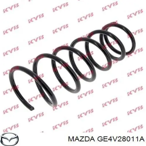 Задняя пружина ZC6982A Japan Parts