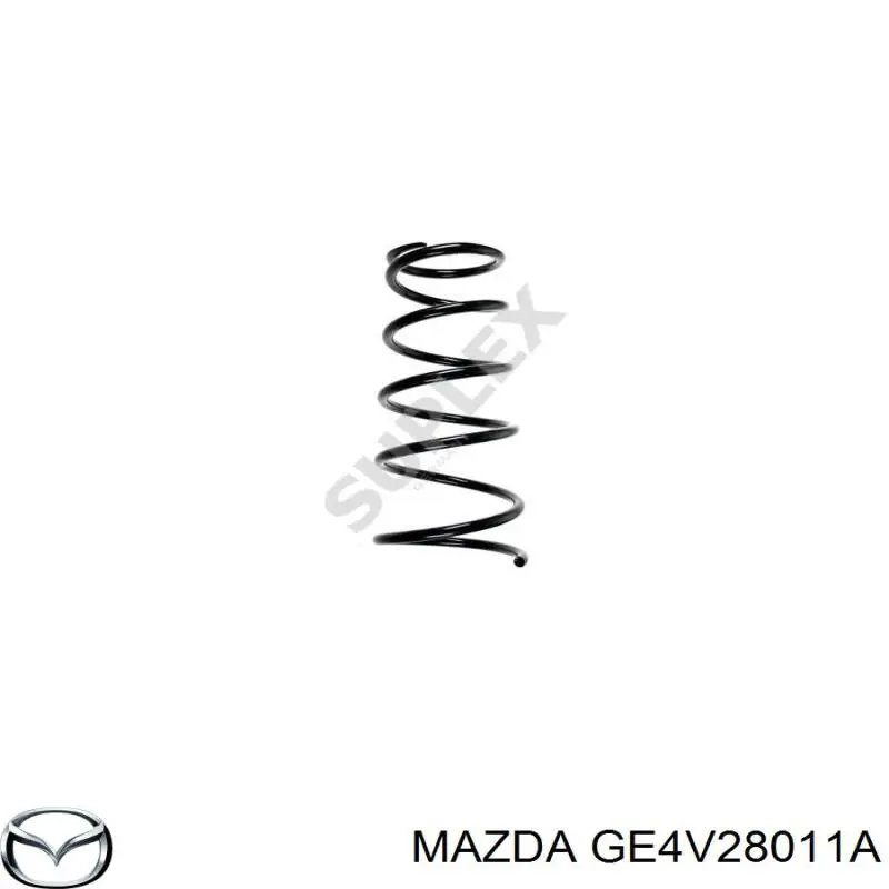 Пружина задняя Japan Parts ZC6982A