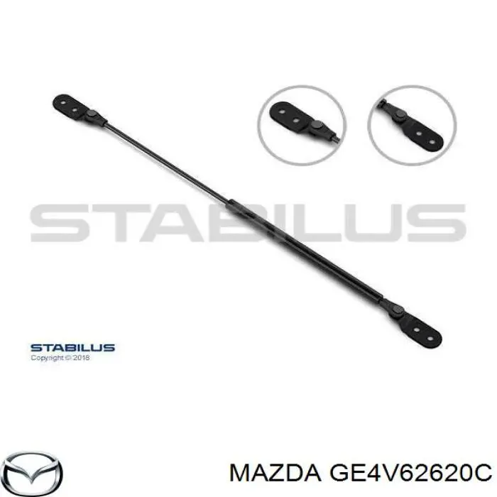 Амортизатор багажника GE4V62620C Mazda