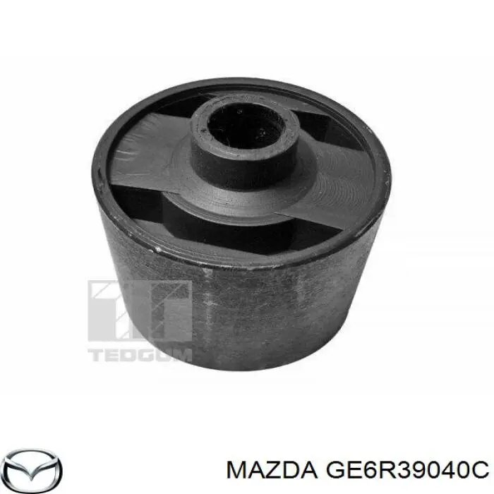 GE6R39040C Mazda подушка (опора двигателя задняя)