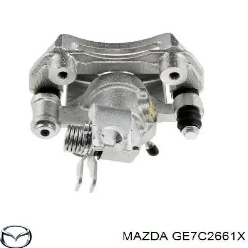 Pinza de freno trasero derecho GE7C2661X Mazda