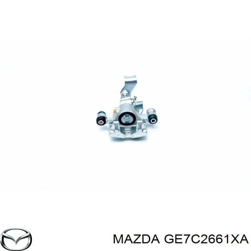 Суппорт тормозной задний правый Mazda GE7C2661XA