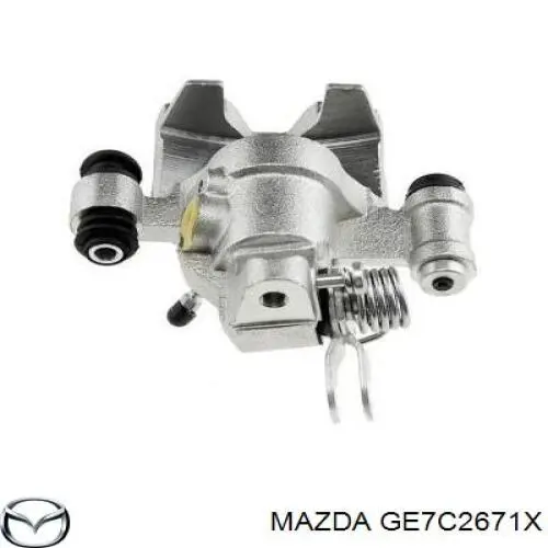 Задний левый суппорт Mazda GE7C2671X цена, от 41.28 USD