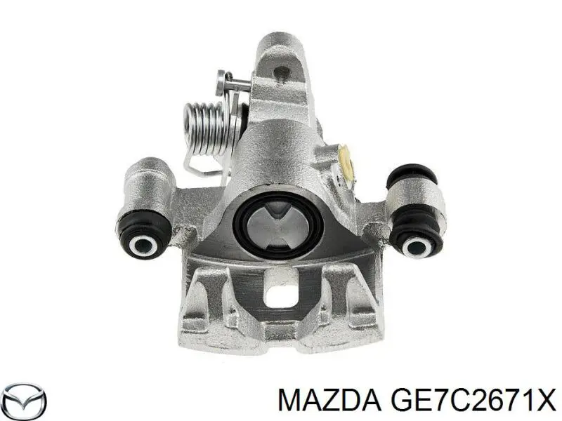 Суппорт тормозной задний левый GE7C2671X Mazda