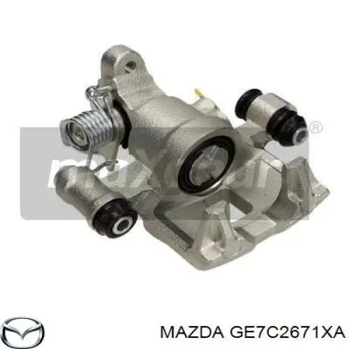 Pinza de freno trasera izquierda GE7C2671XA Mazda