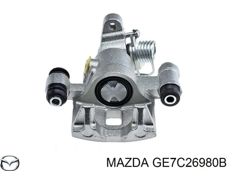 Суппорт тормозной задний правый Mazda GE7C26980B