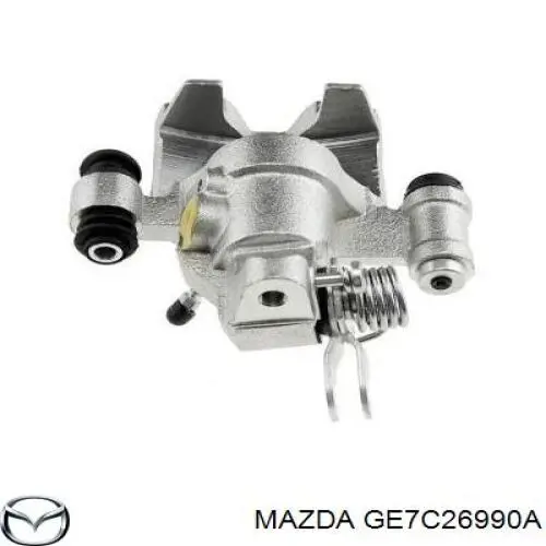 Pinza de freno trasera izquierda GE7C26990A Mazda