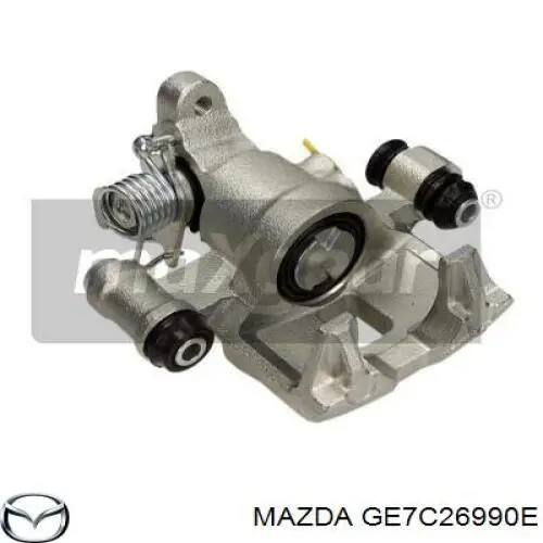 Pinza de freno trasera izquierda GE7C26990E Mazda