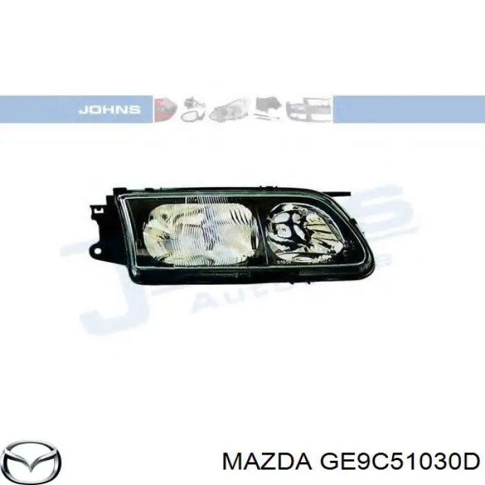 Правая фара GE9C51030D Mazda