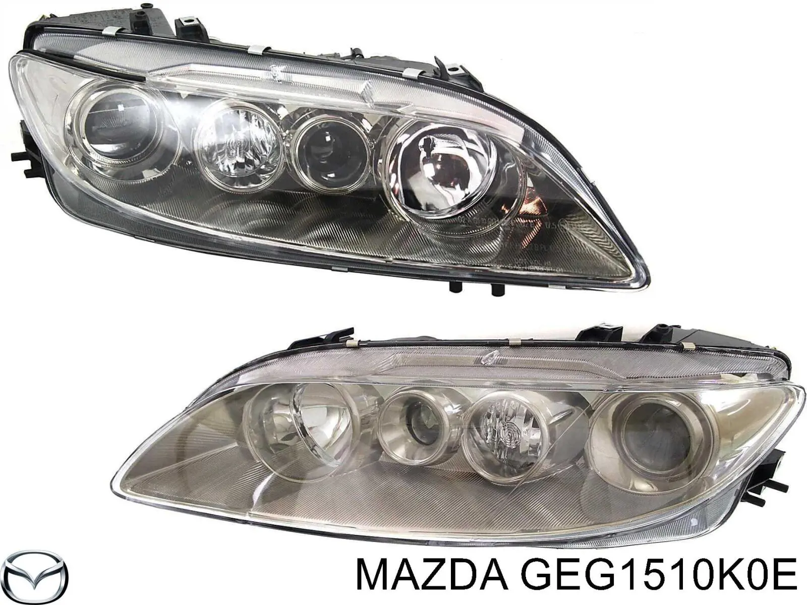 Правая блок фара Mazda GEG1510K0E цена, от 363.28 USD