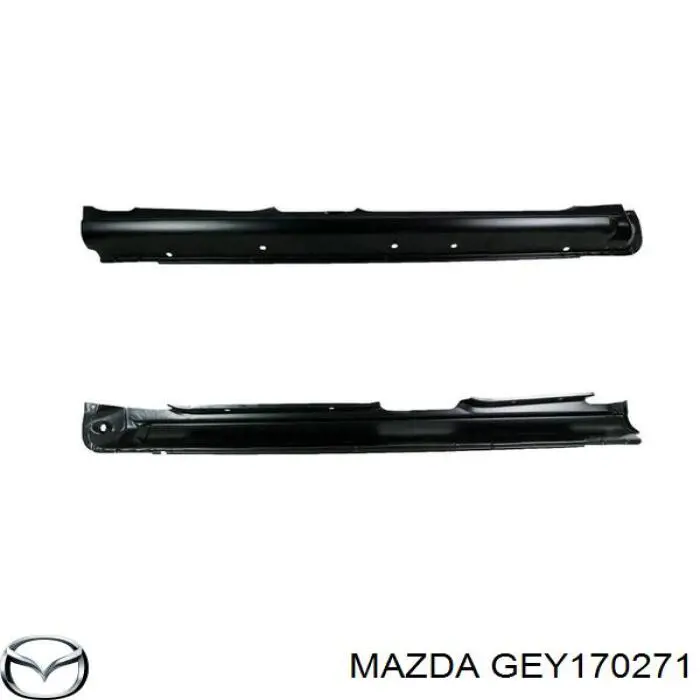Acesso externo direito para Mazda 626 (GF)