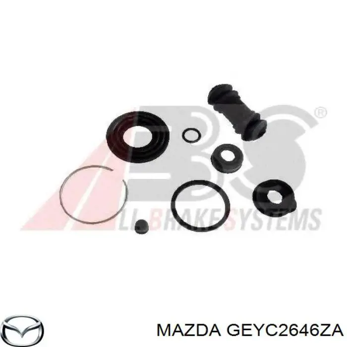 GEYC2646ZA Mazda ремкомплект суппорта тормозного заднего