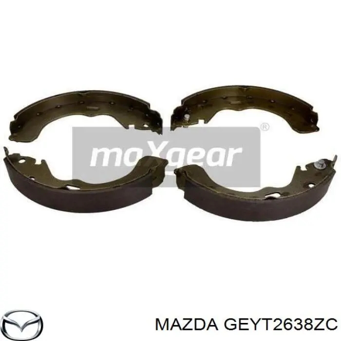 Тормоза рабочие задние ножные и тормозные барабаны Mazda GEYT2638ZC цена, от 22.71 USD