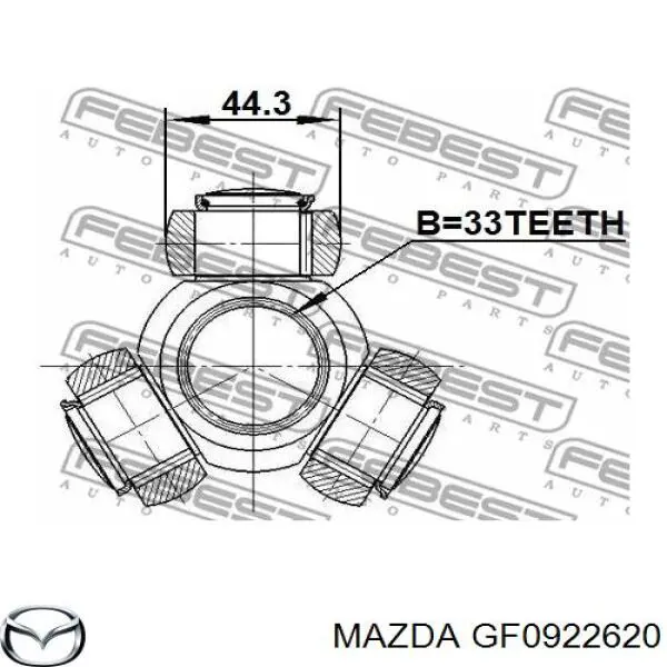 Купить GF0922620 Mazda ШРУС внутренний