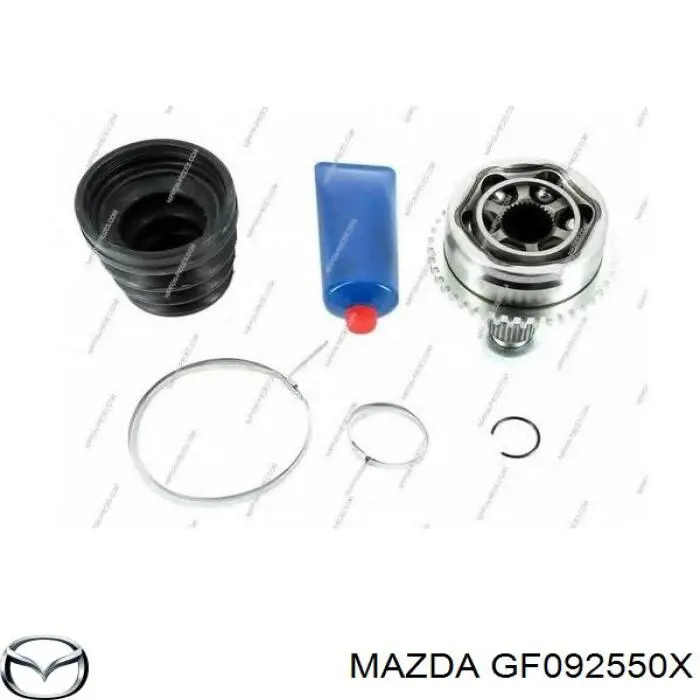 Привод передний правый Mazda GF092550X цена, от 38.35 USD