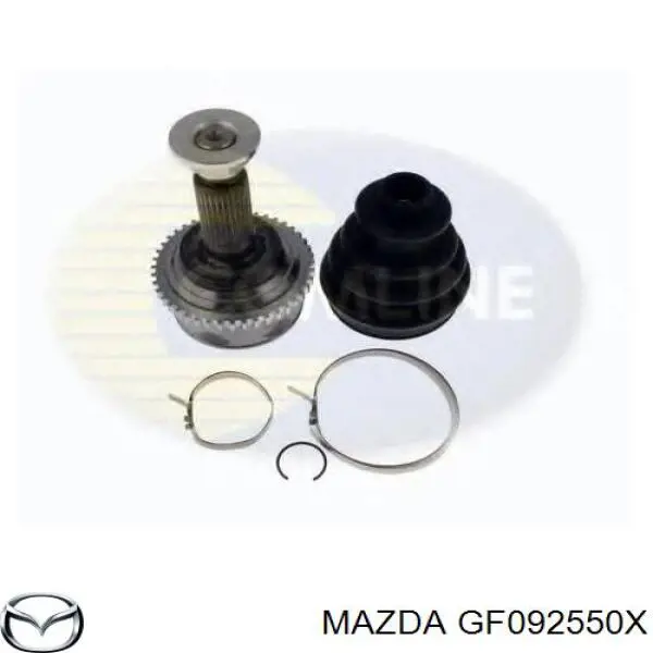 Привод передний правый Mazda GF092550XA цена, от 38.35 USD