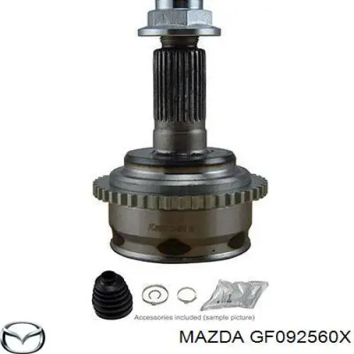 Купить GF092560X Mazda Привод в сборе левый