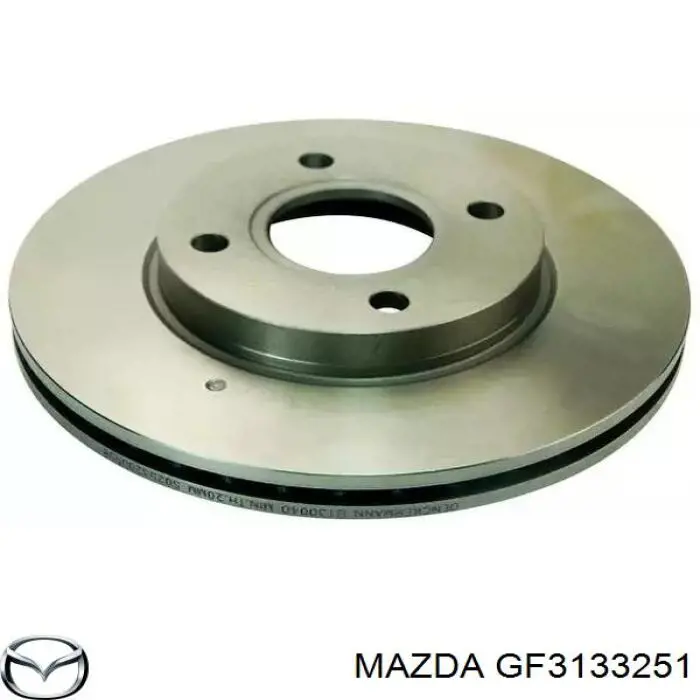 Тормоз дисковый передний Mazda GF3133251 цена, от 25.57 USD