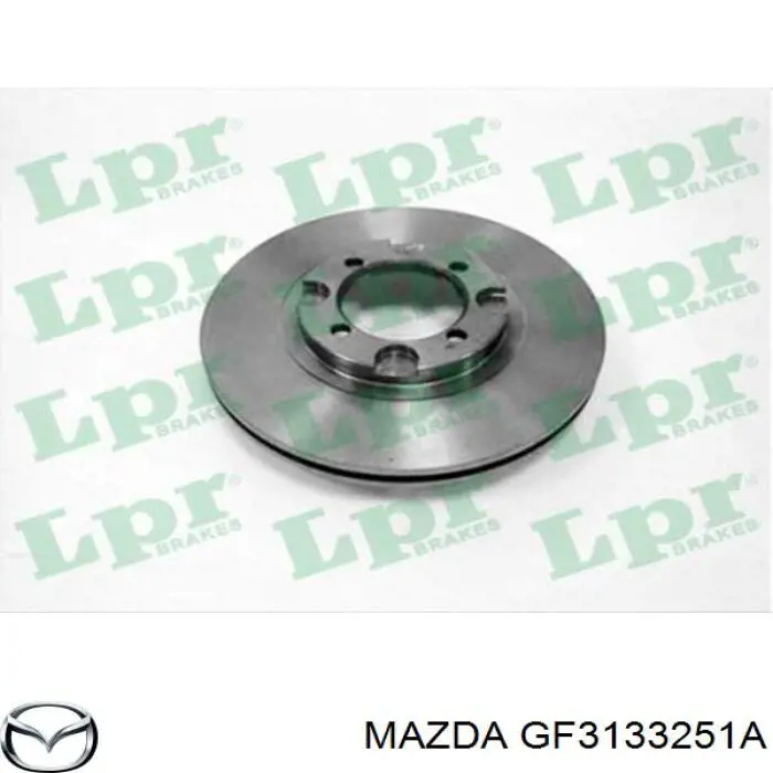 GF3133251A Mazda Диск тормозной передний