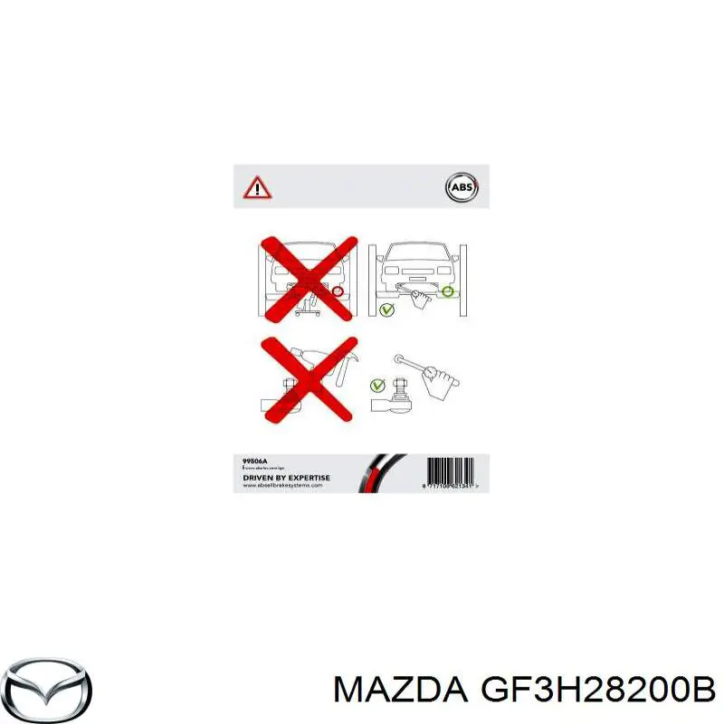 GF3H28200B Mazda