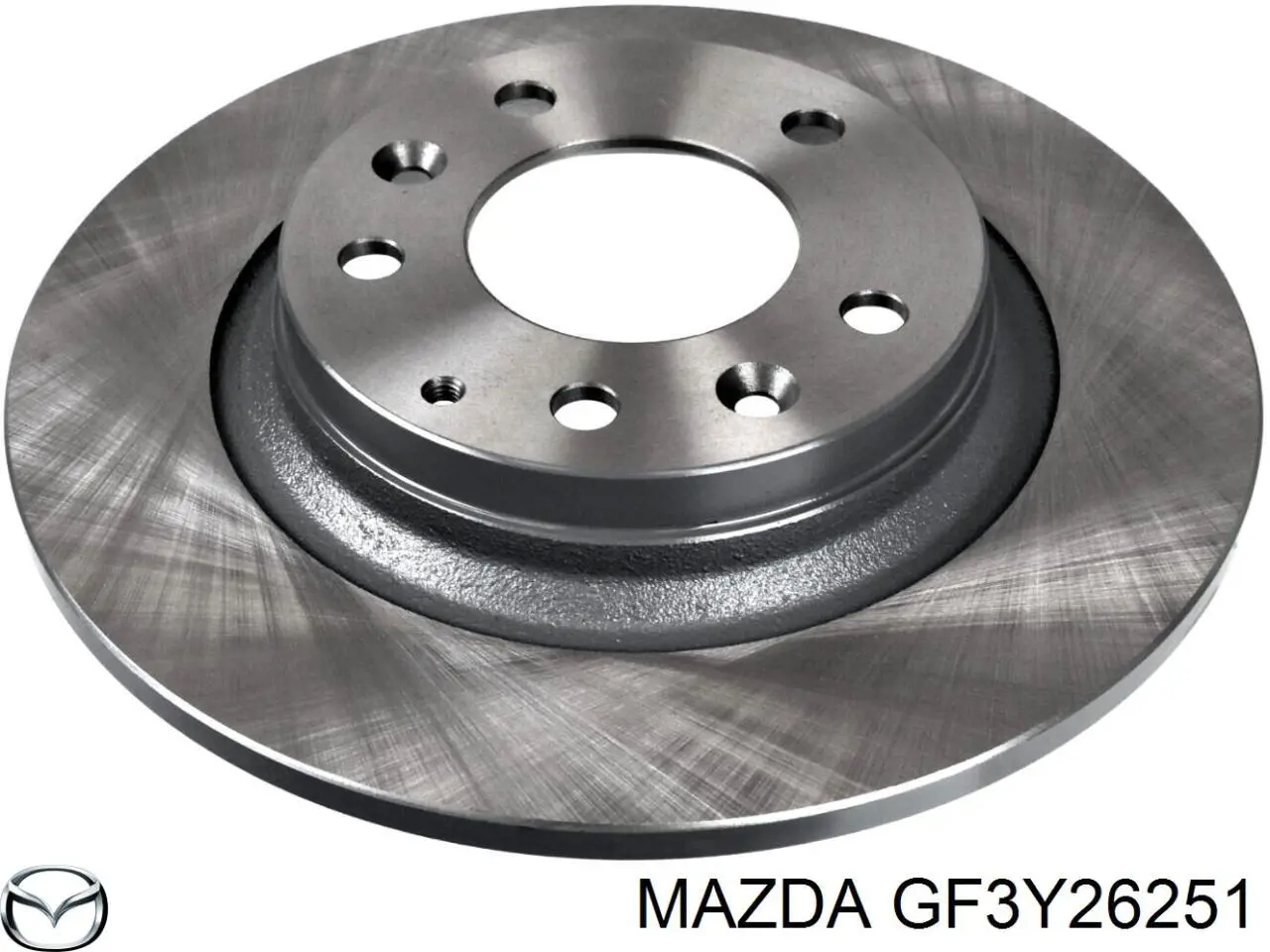 GF3Y26251 Mazda диск тормозной задний