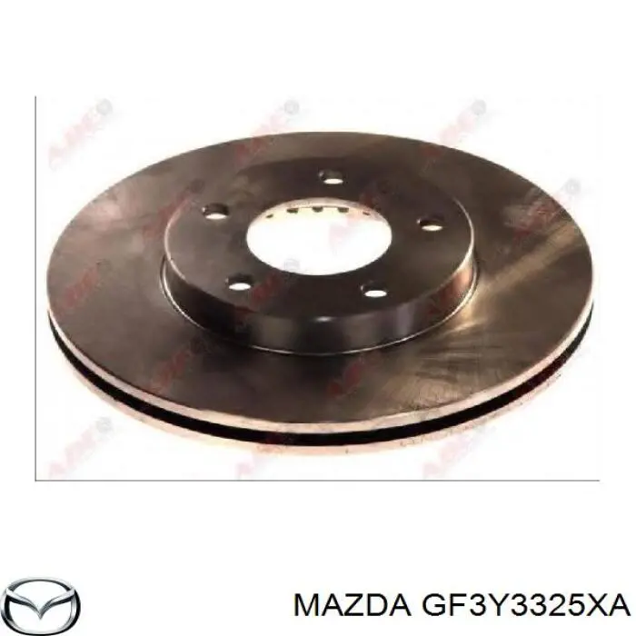 Freno de disco delantero GF3Y3325XA Mazda