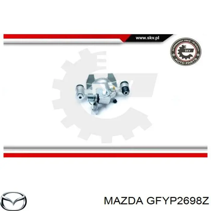 Задний правый суппорт Mazda GFYP2698Z