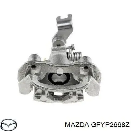 Pinza de freno trasero derecho GFYP2698Z Mazda