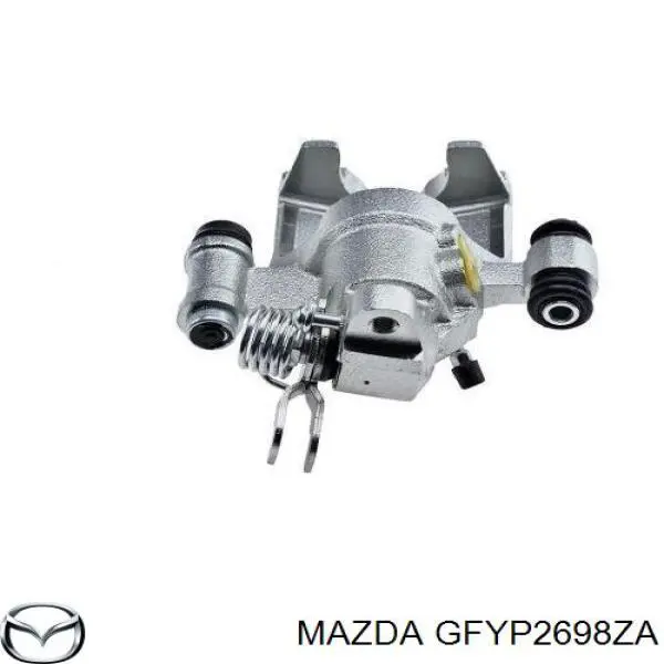 Pinza de freno trasero derecho GFYP2698ZA Mazda