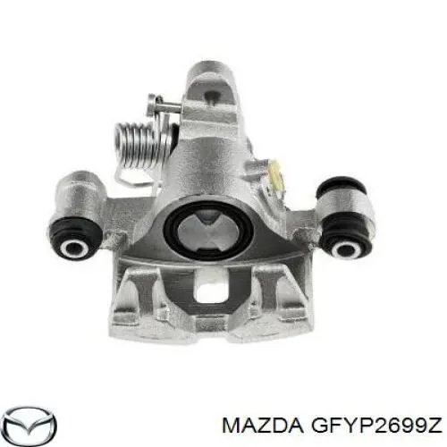 Pinza de freno trasera izquierda GFYP2699Z Mazda