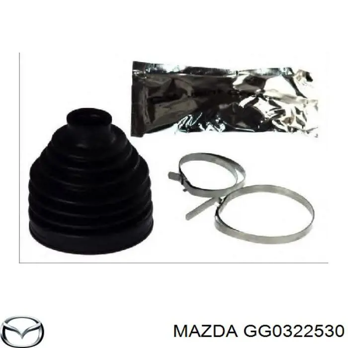 Fuelle, árbol de transmisión delantero exterior GG0322530 Mazda