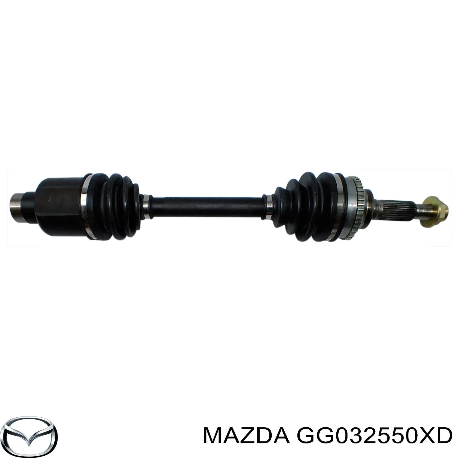 Правая полуось GG032550XD Mazda