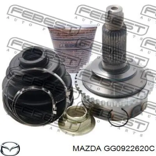 ШРУС внутренний передний правый GG0922620C Mazda