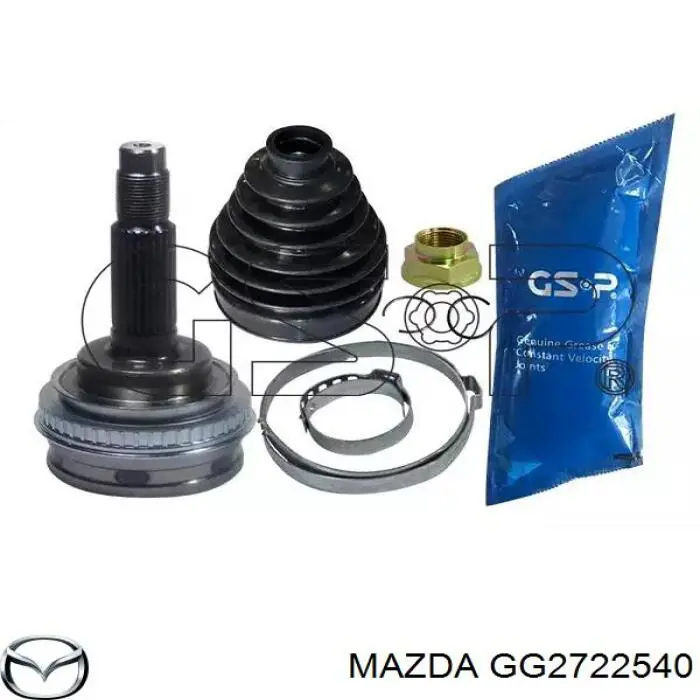 Пыльник шарнира угловых скоростей внутренний передний Mazda GG2722540 цена, от 13.39 USD