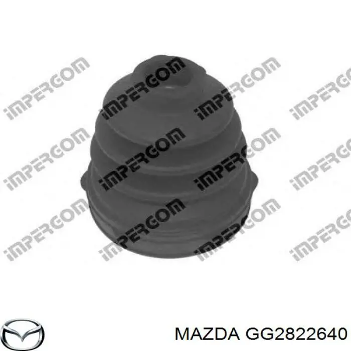 Пыльник шарнира угловых скоростей внутренний передний левый Mazda GG2822640 цена, от 16.83 USD