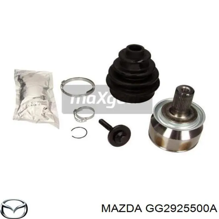 GG2925500A Mazda Полуось передняя, правая
