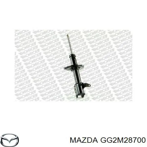 Амортизатор задний, правый Mazda GG2M28700 цена, от 46.46 USD