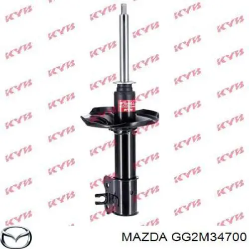 Купить GG2M34700 Mazda Амортизатор подвески передний правый