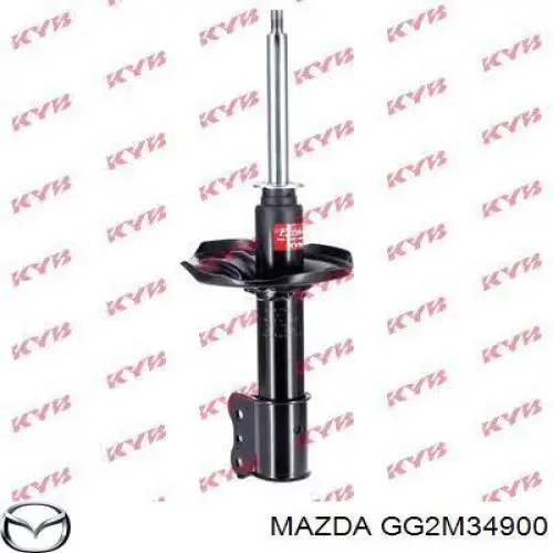 Амортизатор подвески передний левый Mazda GG2M34900 цена, от 41.07 USD