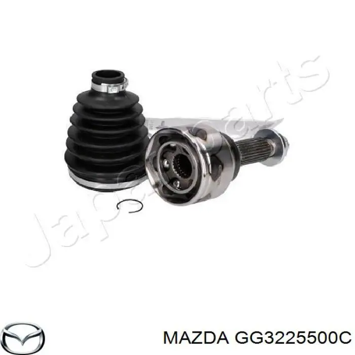 Привод передний правый Mazda GG3225500C цена, от 112.87 USD