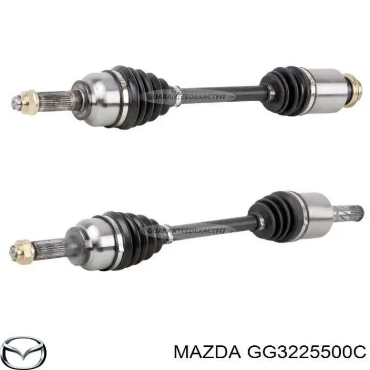 Правая полуось GG3225500C Mazda